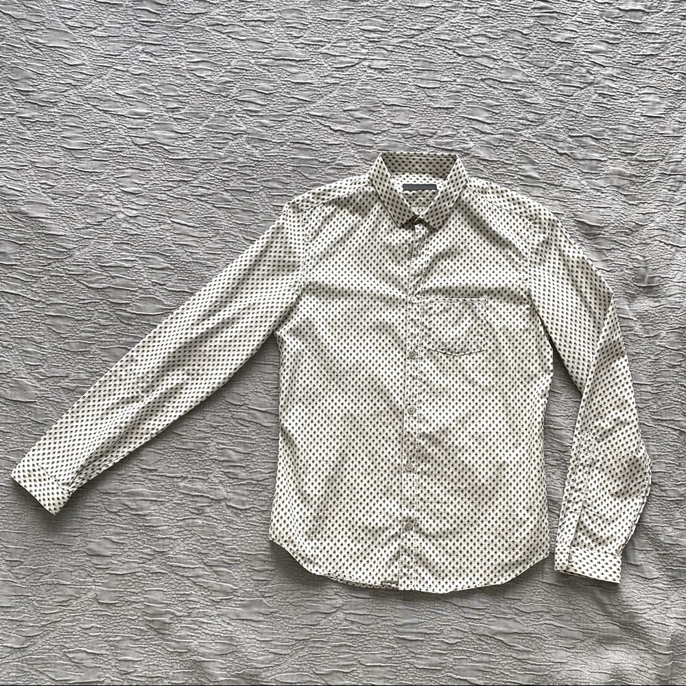 Burberry men casual cotton button down shirt, size S (EU39)